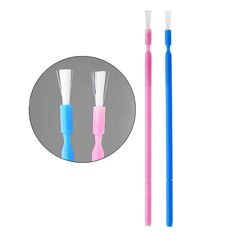 100pcs Dental Long Disposable Micro Applicators Brushes Teeth Whitening Brush