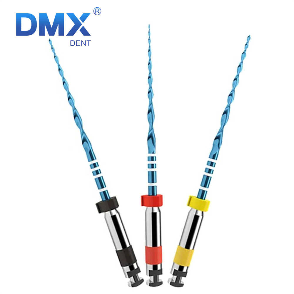 6Pcs DMXDENT Dental Endo Files Root Canal Endodontic NITI Rotary File 21/25MM