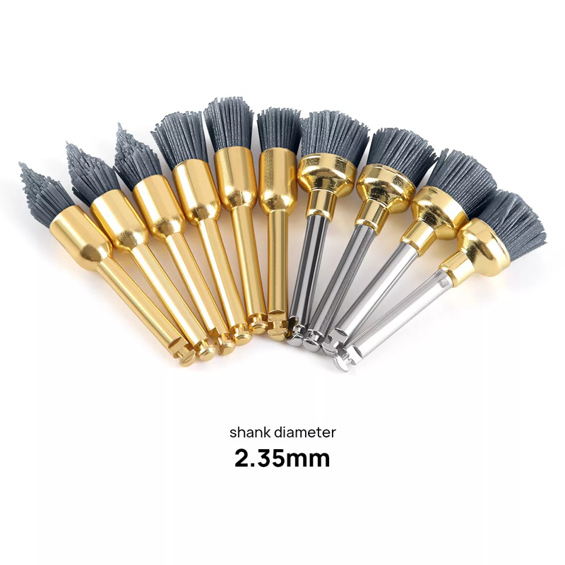 Dental Kerr Occlubrush Style Finishing Polishing Polisher Prophy Alumina Brushes