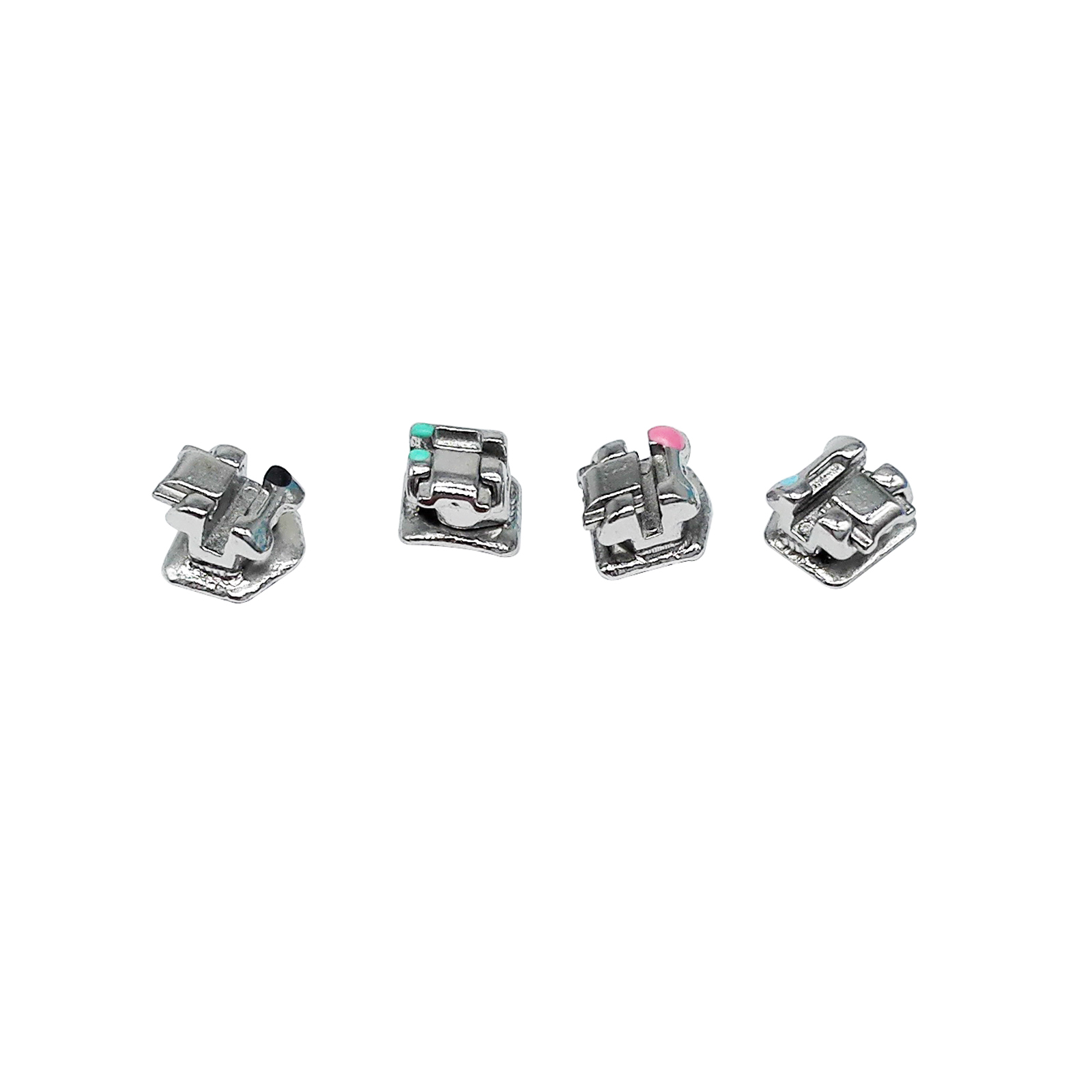Dental Orthodontic Self-Ligating Metal Active Hook Brackets Braces Roth/MBT 022
