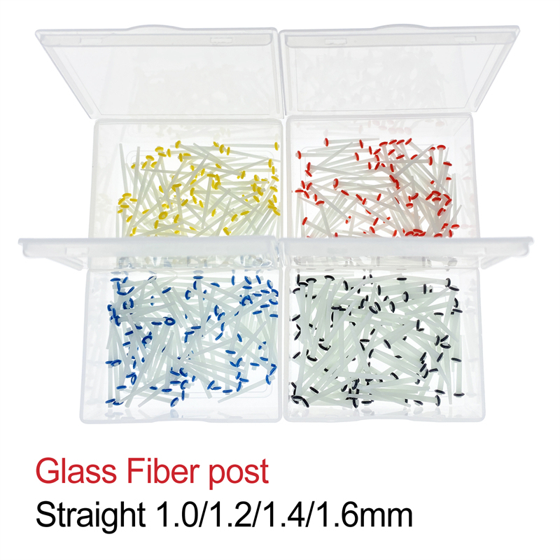 100 Pcs Dental Endo Glass Fiber Post Straight Restorative 1.0 1.2 1.4 1.6mm