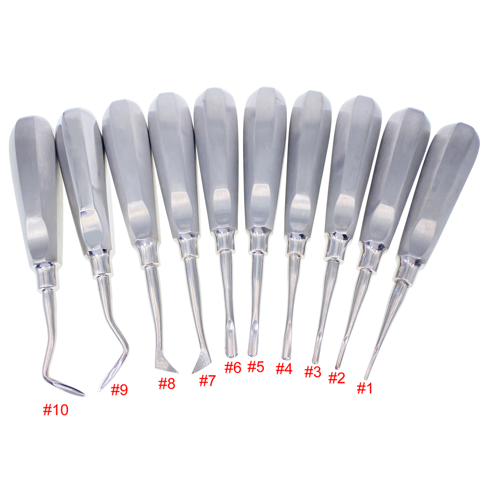 Dental Tooth Extraction Cryer Elevators Surgical Root Instruments