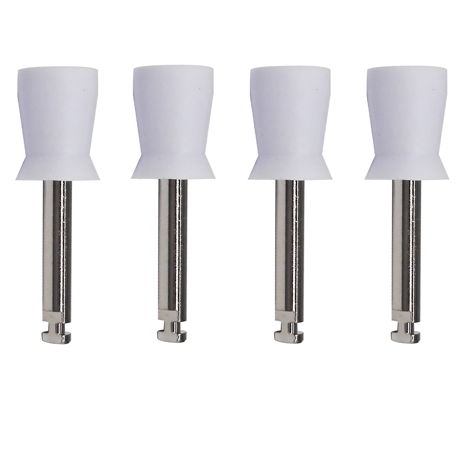 Dental Polishing Polish Prophy Cup  4 Webbed Brush Latch Type