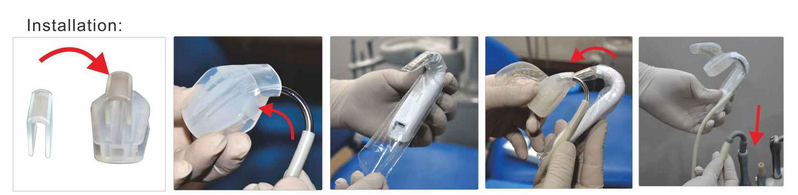 Dental MaxBite Intraoral Light Wireless Suction Dentist LED Lighting System