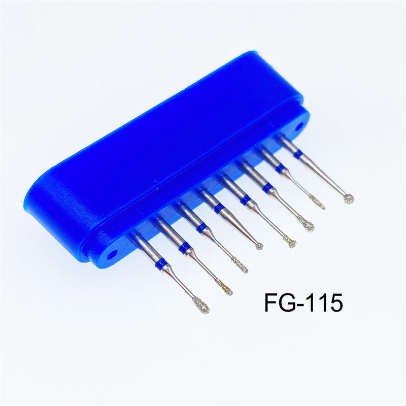 8PCS Dental FG-115 Diamond Burs Minimally Invasive Cavity Preparation