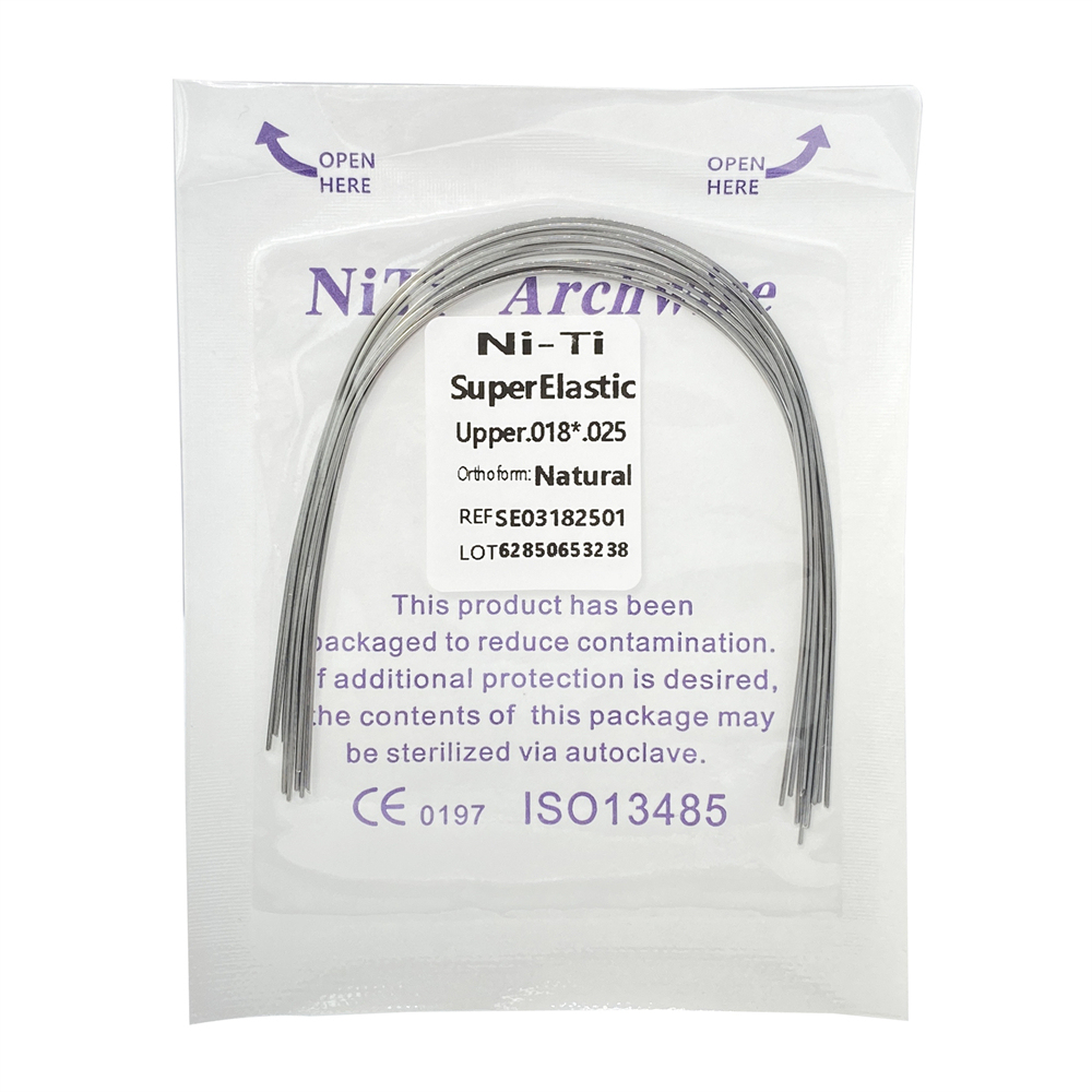 10Pcs Dental Orthodontic Stainless Steel/Niti Arch Wires Rectangular Wires