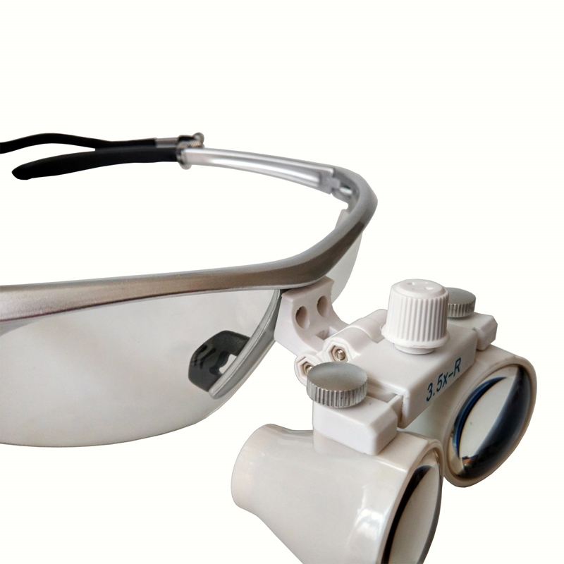 Dental Surgical Binocular Loupes Glasses Magnifier 3.5X-R