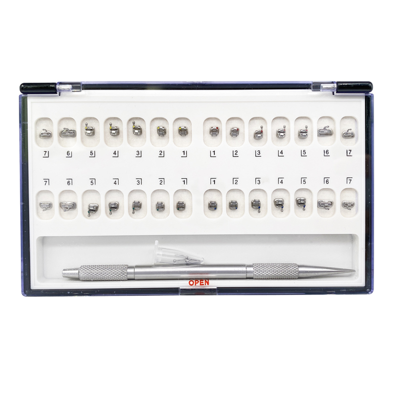 Damon Q Dental Orthodontic Self Ligating Brackets Ceramic Metal MBT 022 Ormco