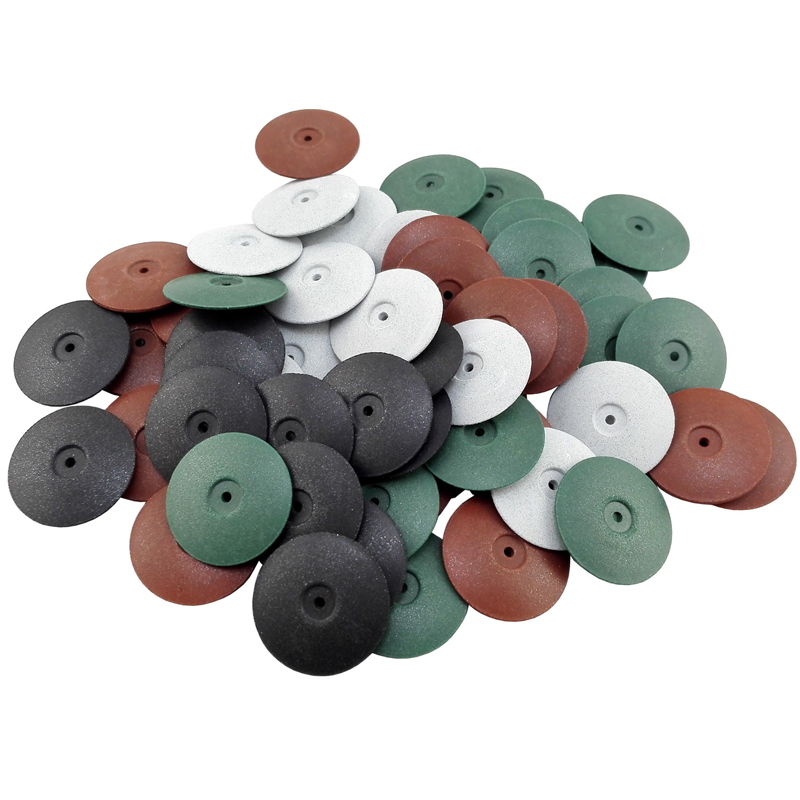 Dental Polishing Wheels Burs Silicone Polishers Disk Porcelain Resin Teeth