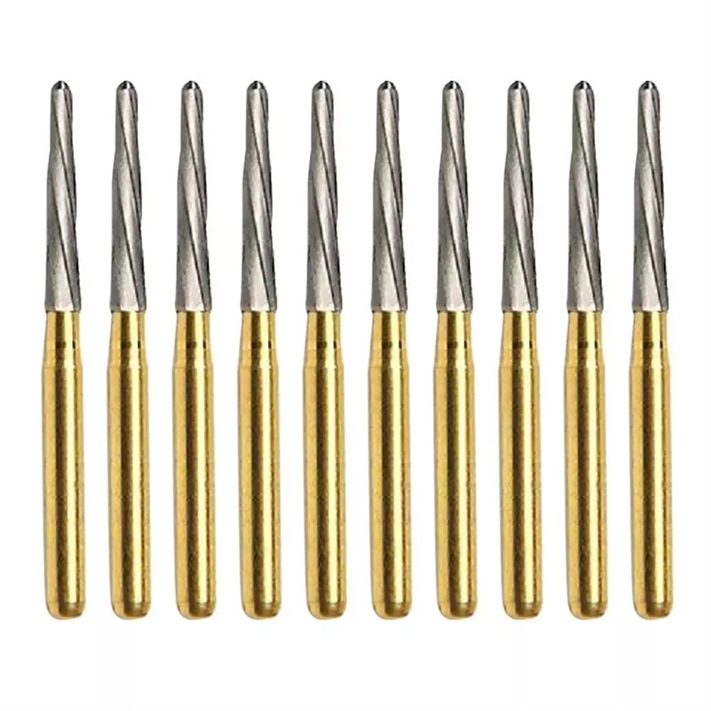 10Pcs DMXDENT Dental Trimming&Finishing  Tungsten Carbide Burs FG7404/7408/7803/7901/Endo-Z/Zekrya