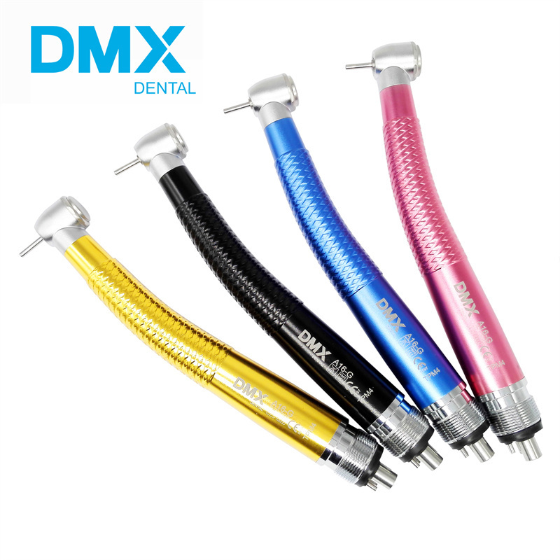 DMX A16-G TP Dental Colorful High Speed Air Turbine Handpiece + Free Gift
