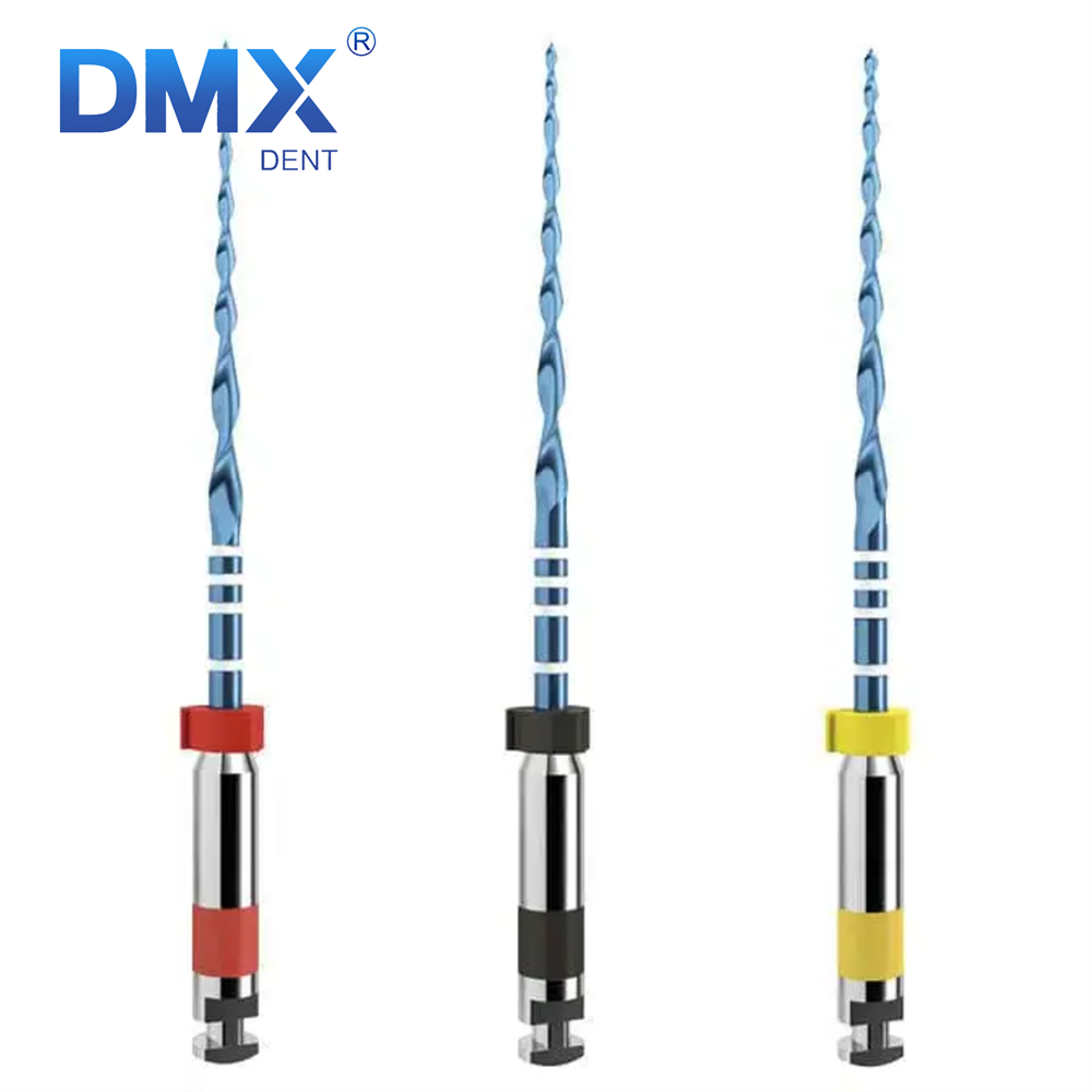 6Pcs DMXDENT Dental Endo Files Root Canal Endodontic NITI Rotary File 21/25MM