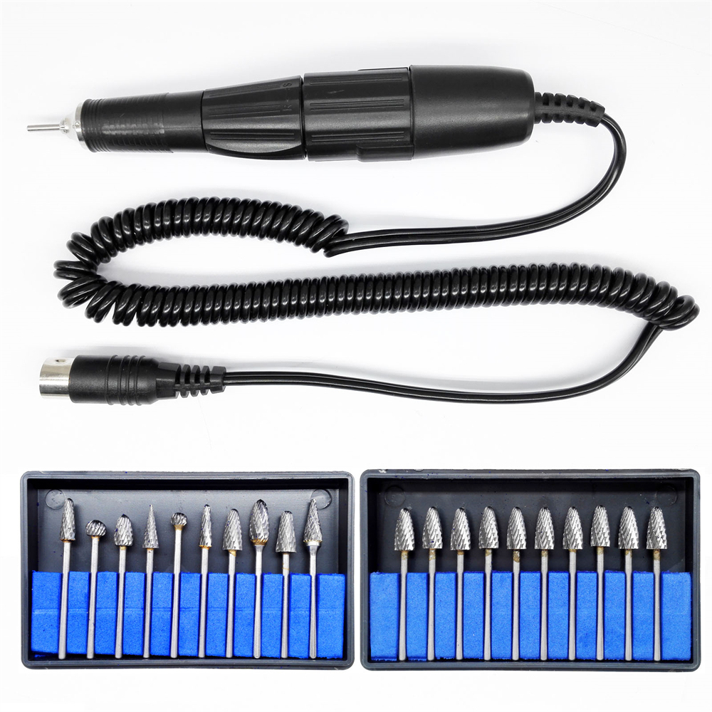Dental Lab Electric Micromotor Polishing Handpiece 35,000 RPM / Polishing Bur