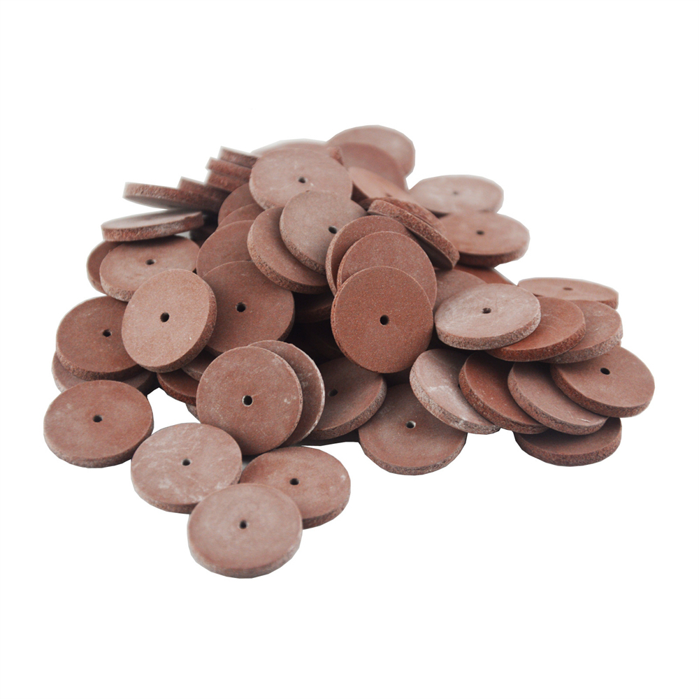 Dental Lab Rubber Polishing Wheels Burs Silicone Polishers 2.35mm