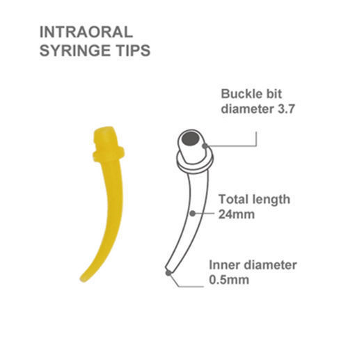 Universal Intraoral Syringe Nozzle for Dental Impression HP Mixing Tip