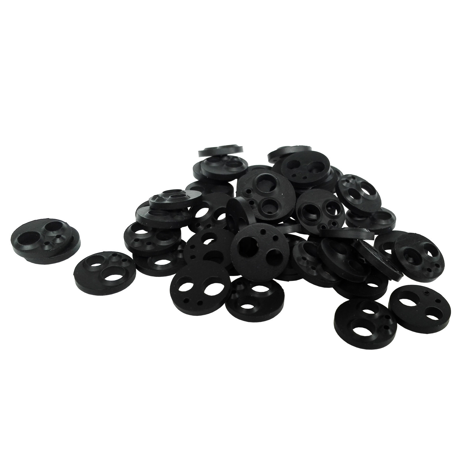 Dental Rubber Seal Gasket 2 / 4 / 6 Hole for High Low Speed Handpiece