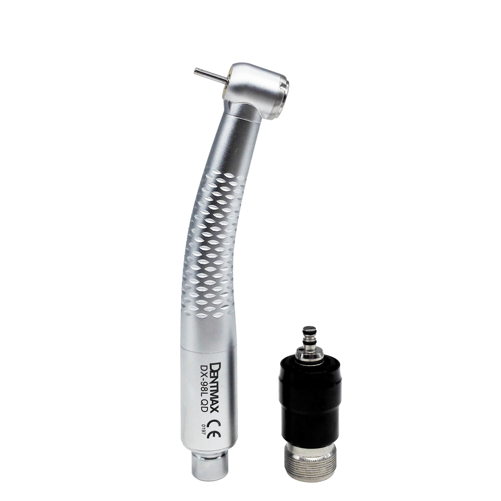 DENTMAX Dental E-generator LED High Speed Handpiece with 2/4Hole Swivel Coupler