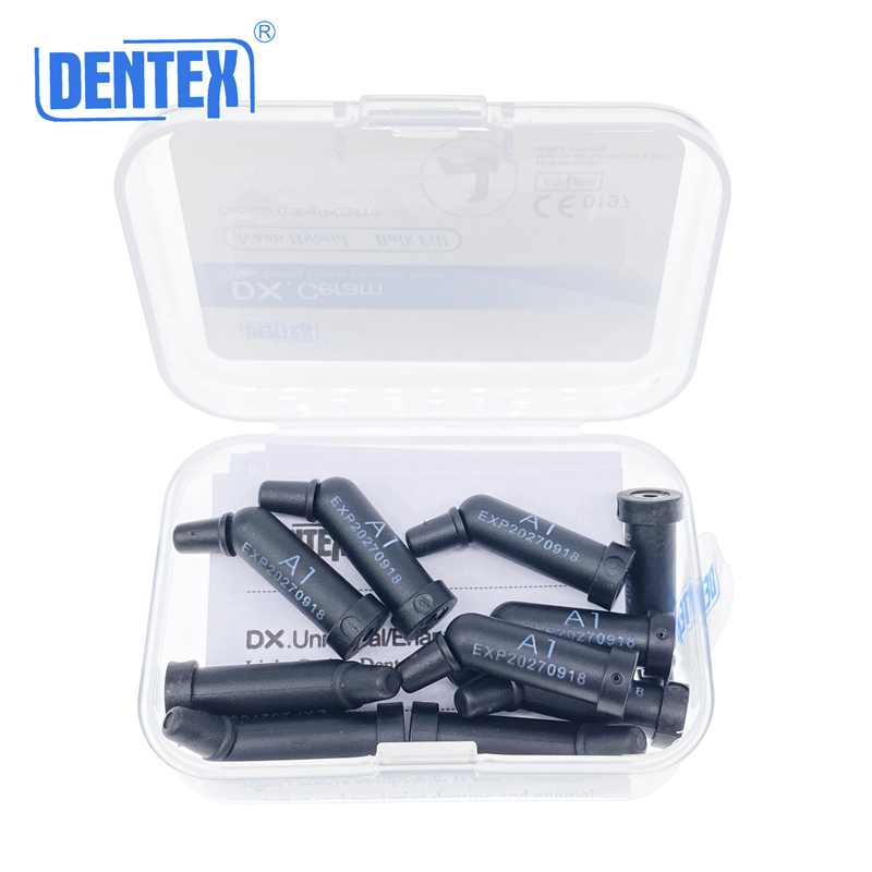 Dental Dentex DX.Ceram Light Curing Composite Resin  Refill Unidose Capsule Kit