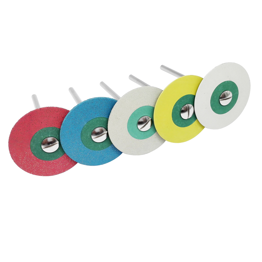Dental Rubber Diamond Polisher Wheel Disc HP for Porcelain/Zirconia