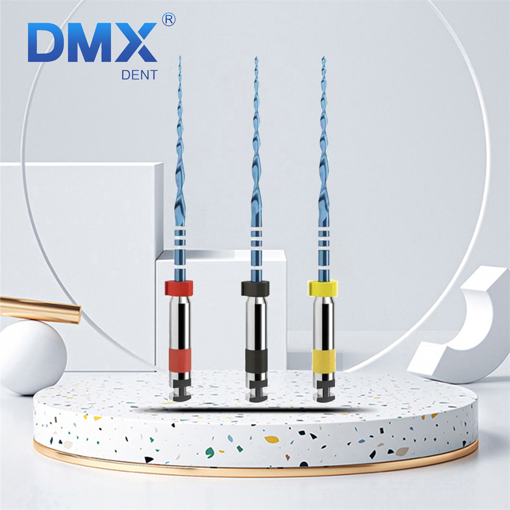 6Pcs DMXDENT Dental Endo Files Root Canal Endodontic NITI Rotary File 21/25MM