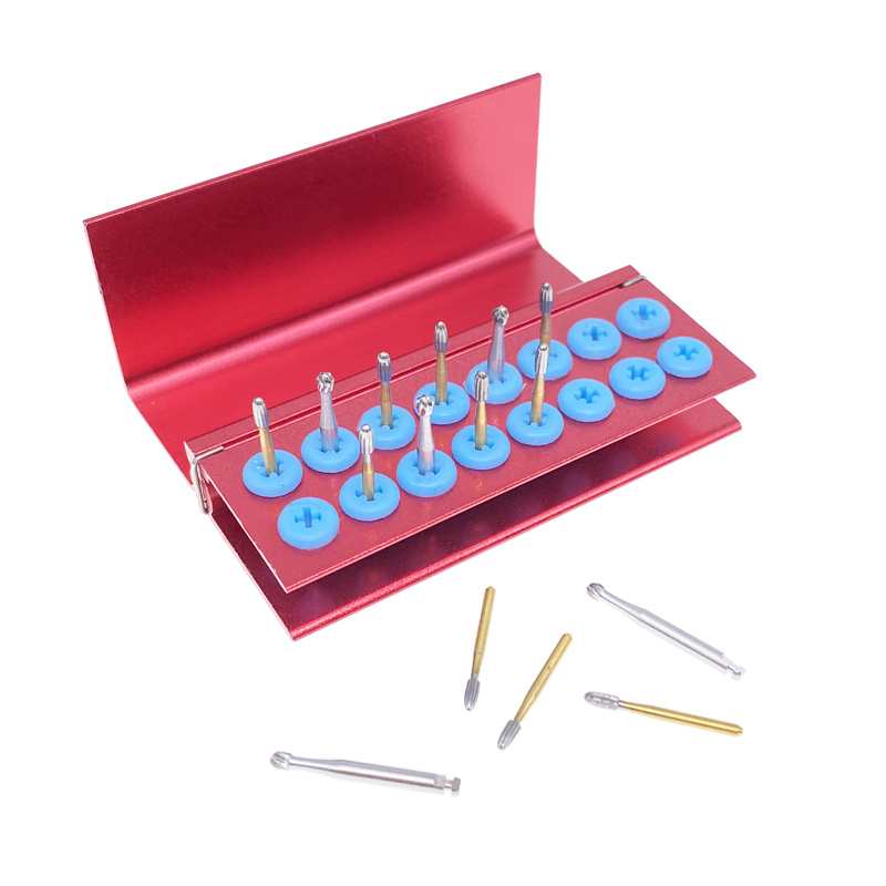 16 Holes with Silicon Dental High Speed FG RA Burs Block Holders Autoclavable