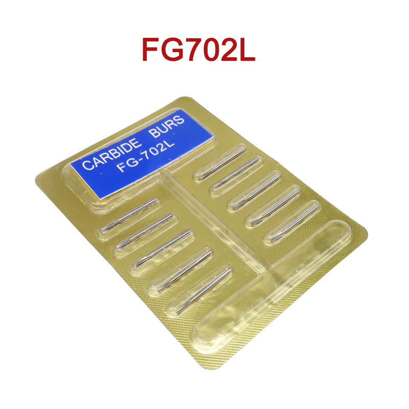 Dental Tungsten Carbide Tungsten Steel Burs for High Speed Handpiece FG1/2/3/4/5/6/7/8/245/330/556/557/558/701/702/701L/702L/1557/1558/1957/1958/7901/7902/7903