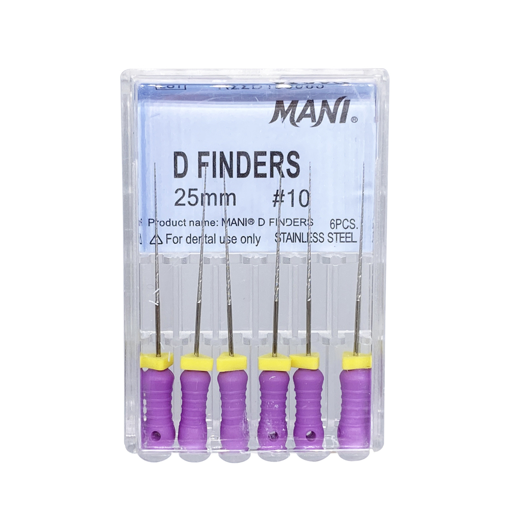 Mani D FINDERS Dental Endodontic files For Calcified Canals 21/25mm