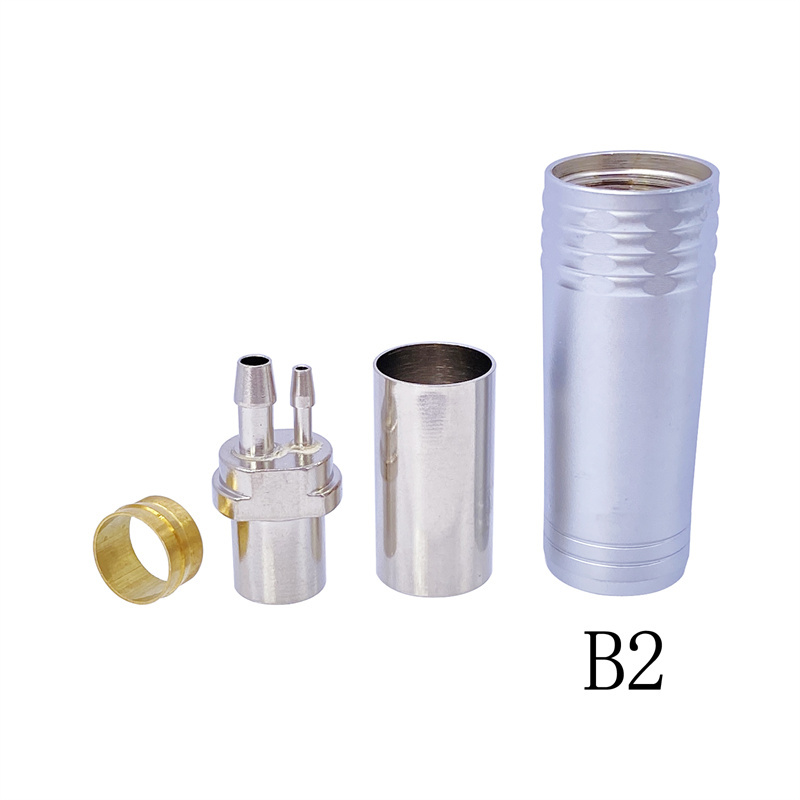 Dental High Speed Turbina Handpiece Tubing Hose Tube Connector 2/4 Hole