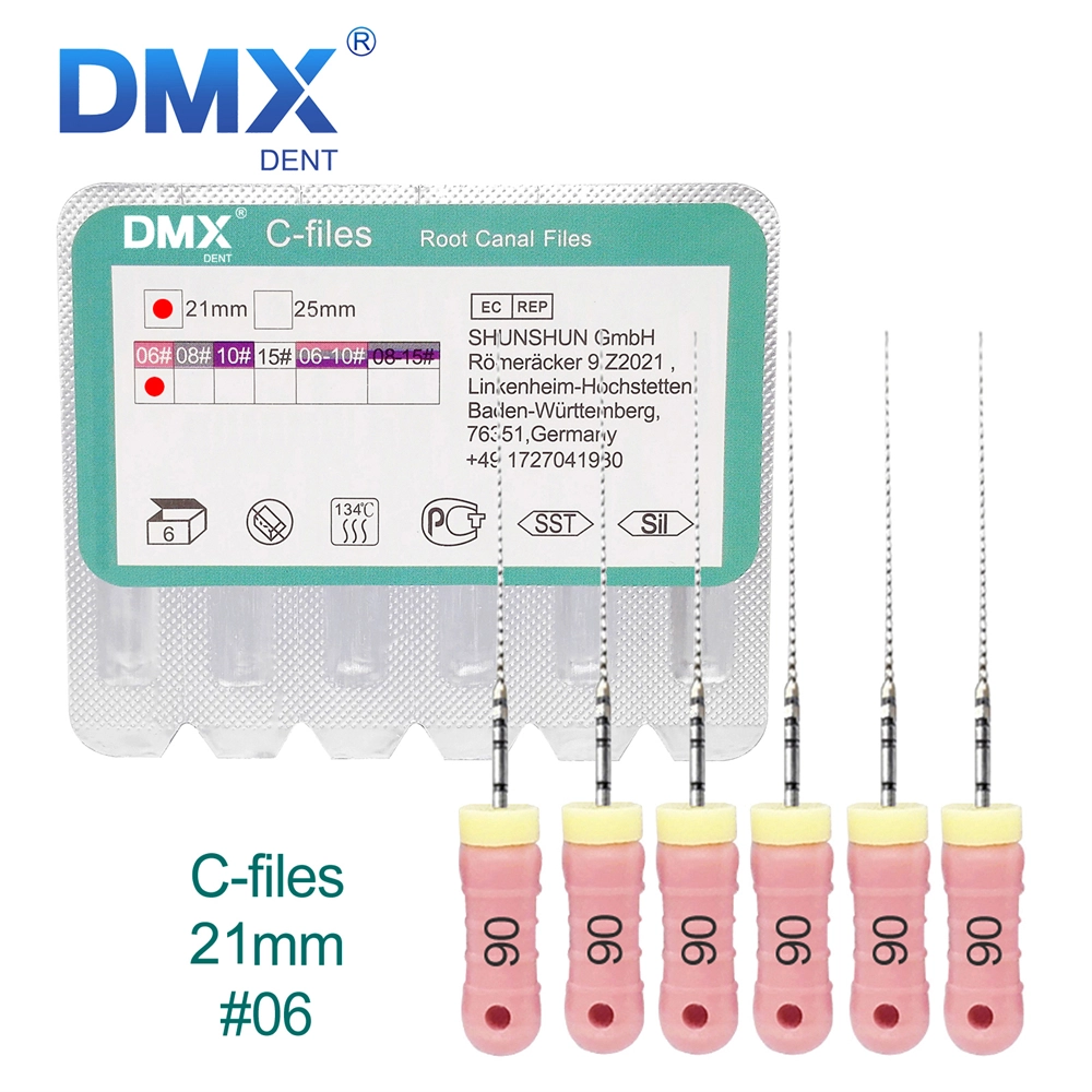DMXDENT Dental Endodontics C Files Hand Use File for Root Canal