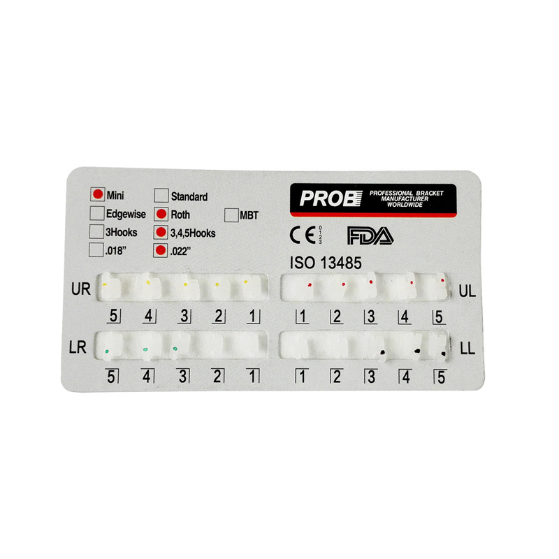 Dental PROB Orthodontic Ceramic Brackets