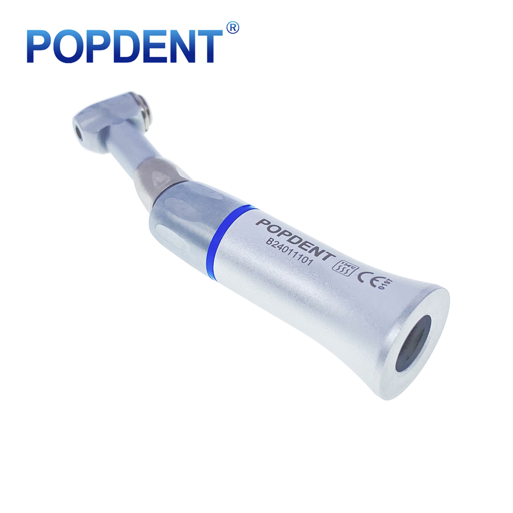 POPDENT Dental Low Speed Contra Angle Handpiece Push Button NSK Style E-type