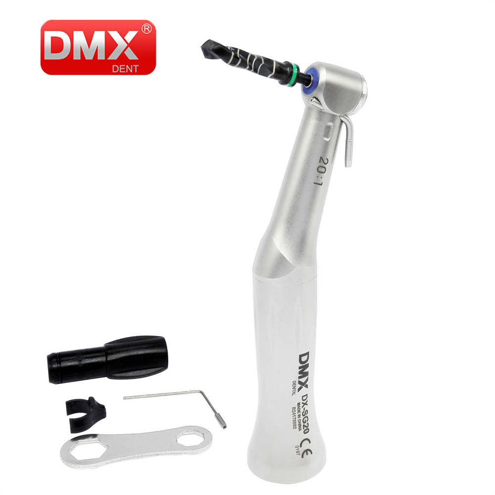 DMXDENT DX-SG20 Dental 20:1 Reduction Implant Low Speed Contra Angle Handpiece