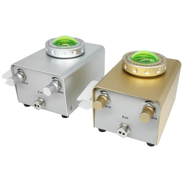 Dental Airflow Teeth Cleaning and Polishing Sandblaster Machine 4 Hole Silver / Golden