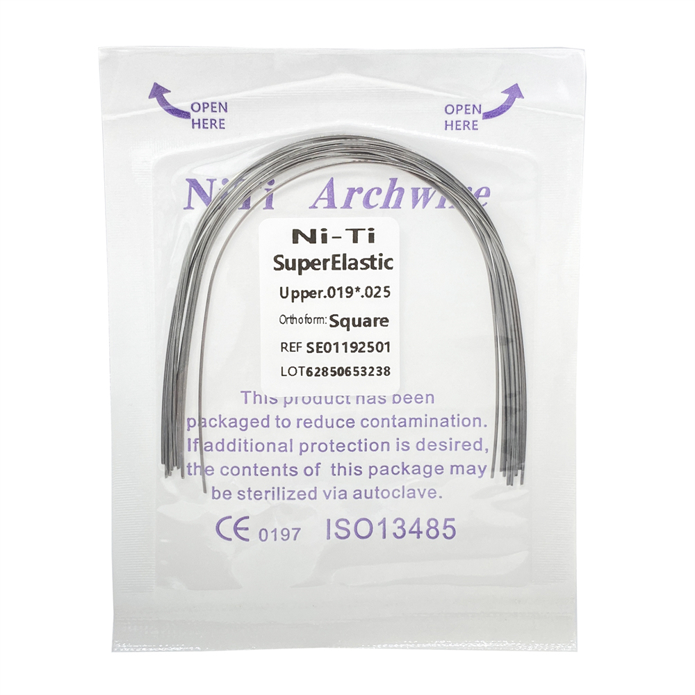 10Pcs Dental Orthodontic Stainless Steel/Niti Arch Wires Rectangular Wires
