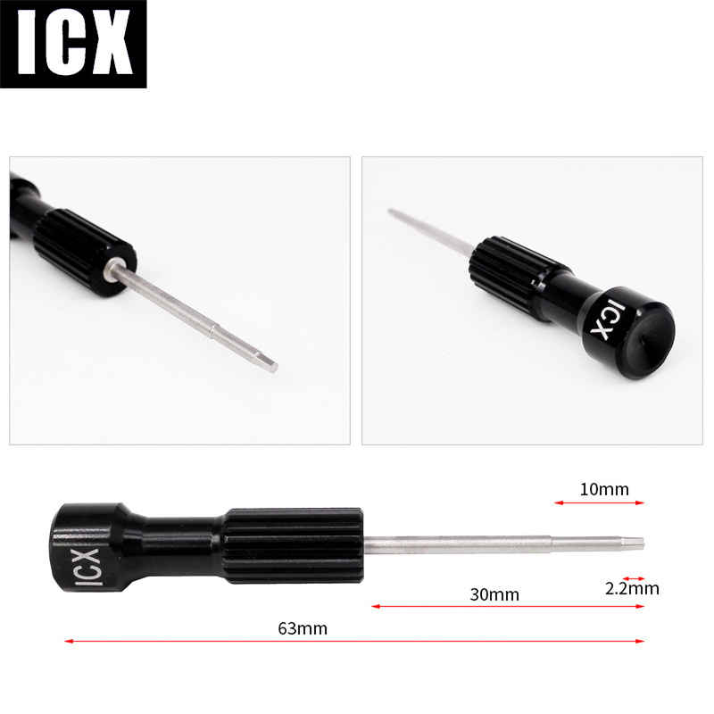 Dental Screw Driver Kit Dental Lab Abutment Tools 8Pcs / Kit