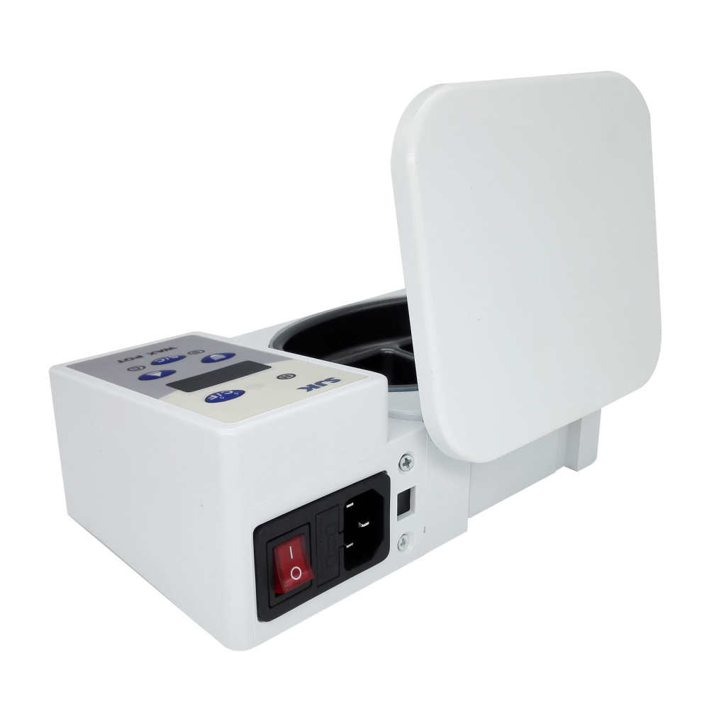 Dental Digital Wax Heater 4-Well Dipping Pot Portable Lab Equipment