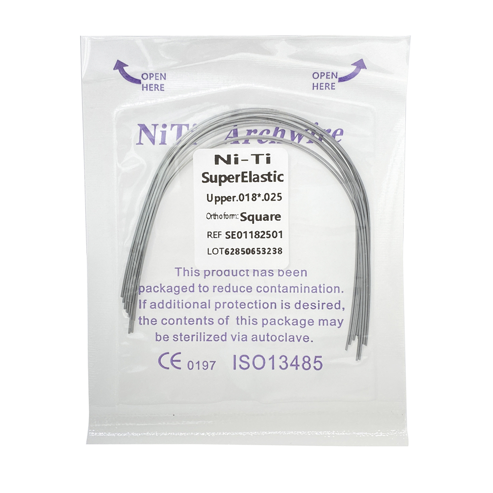 10Pcs Dental Orthodontic Stainless Steel/Niti Arch Wires Rectangular Wires