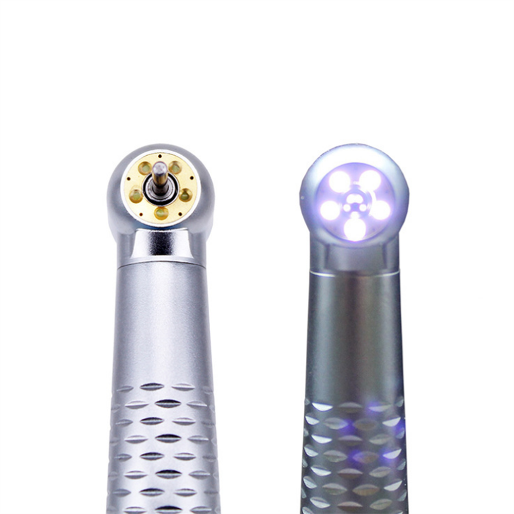 DENTMAX Dental E-generator LED High Speed Handpiece with 2/4Hole Swivel Coupler