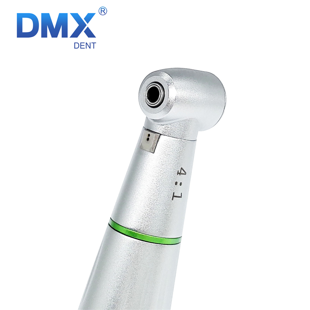 DMXDENT Dental 1:1 /4:1/16:1 Reduction Contra Angle Handpiece Push Button