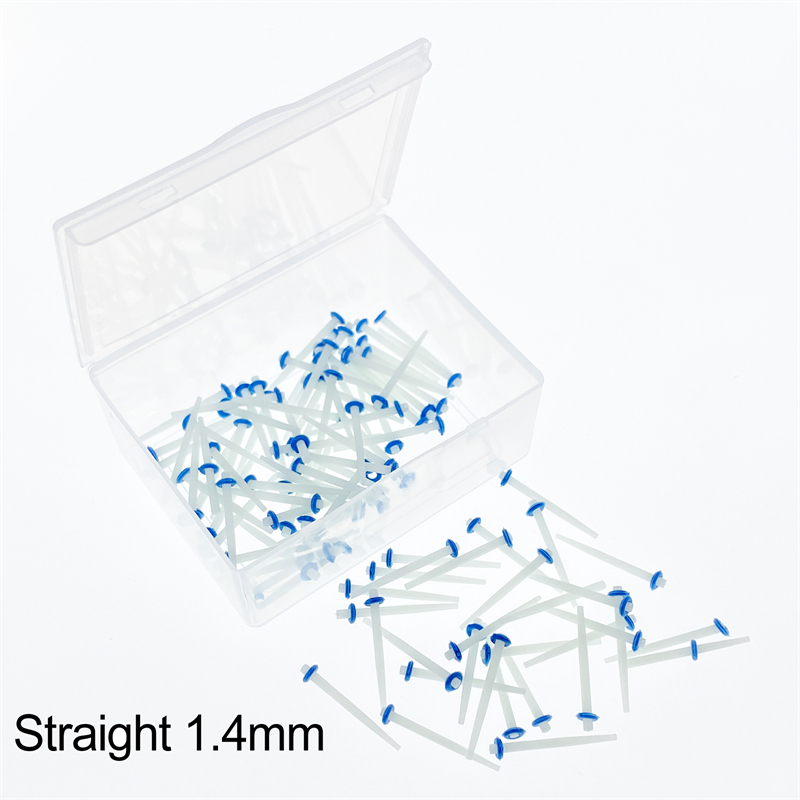 100 Pcs Dental Endo Glass Fiber Post Straight Restorative 1.0 1.2 1.4 1.6mm