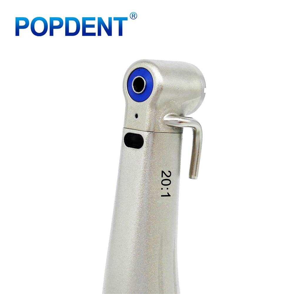 POPDENT FR20 Dental 20:1 Fiber Optic Implant Contra Angle Handpiece