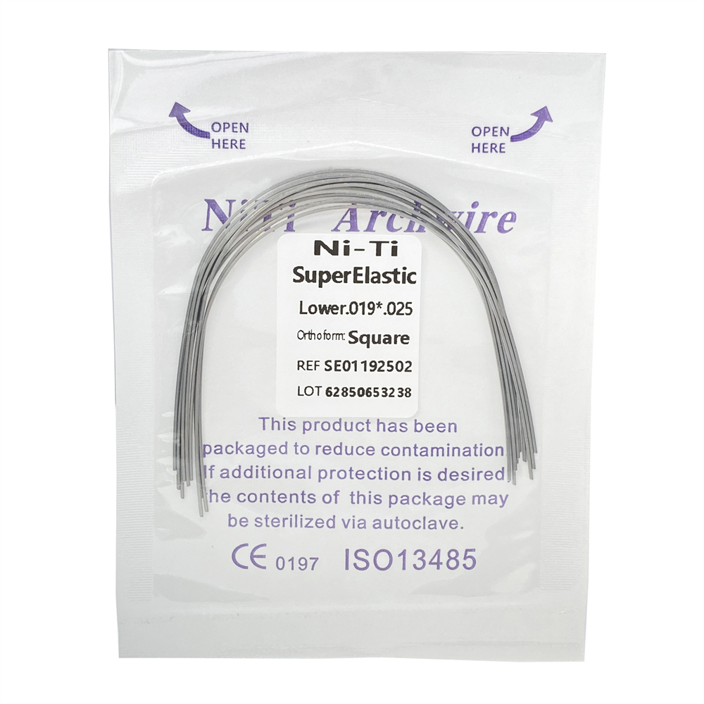 10Pcs Dental Orthodontic Stainless Steel/Niti Arch Wires Rectangular Wires