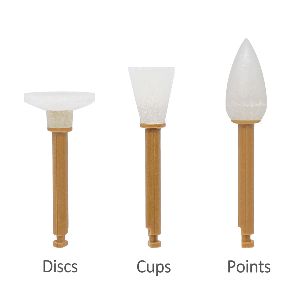 MacDent Dental Finishing Finisher Cups Points Discs Composite Polishing RA Shank Enhance Style