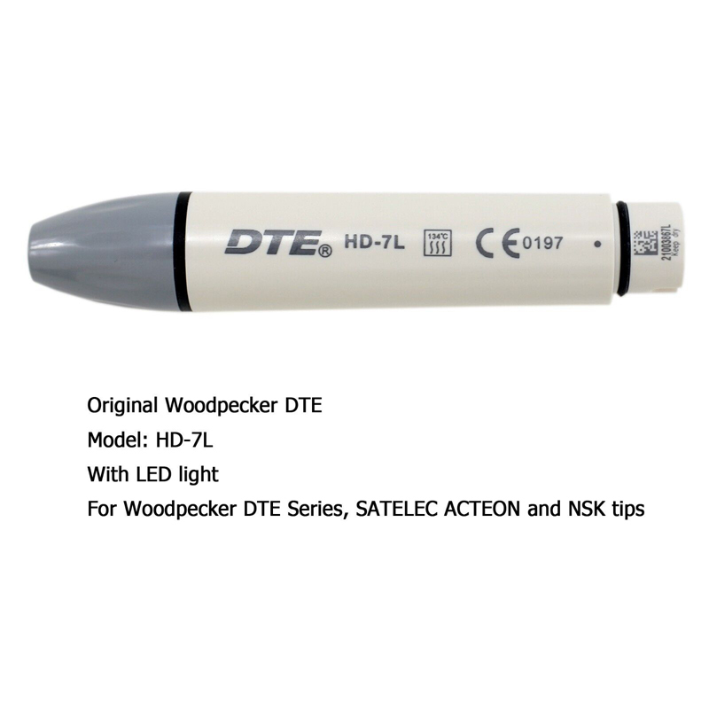 Woodpecker DTE Dental Ultrasonic Piezo Scaler Handpiece Tips HD-7L HW-5L HW-3H