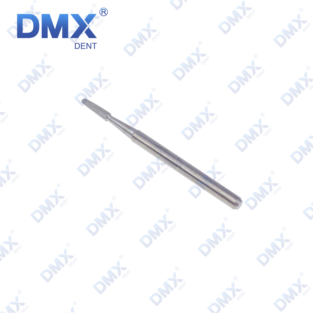 10Pcs DMXDENT Dental Tungsten Carbide Burs Trimming & Finishing Safe End Taper FG ET5