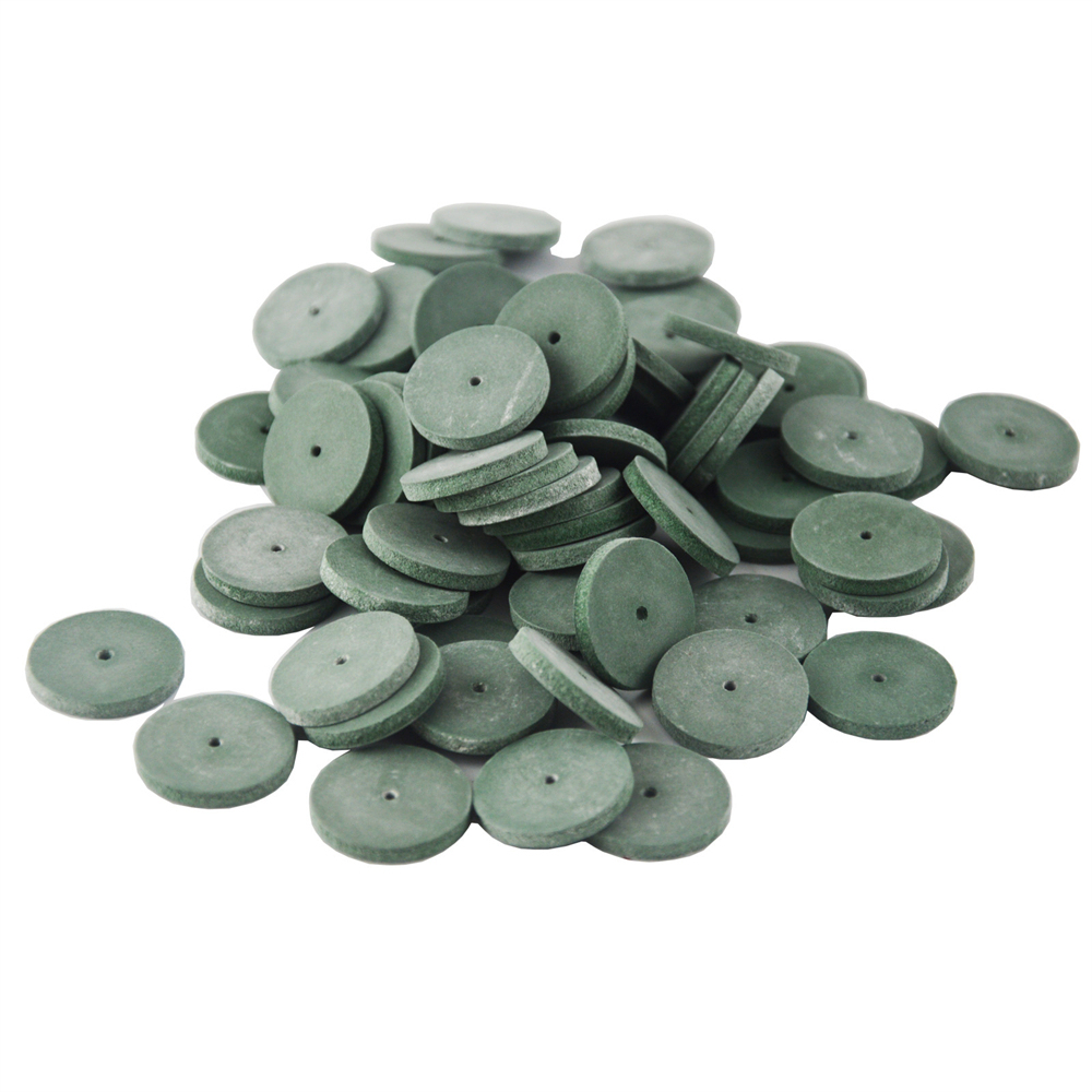 Dental Lab Rubber Polishing Wheels Burs Silicone Polishers 2.35mm