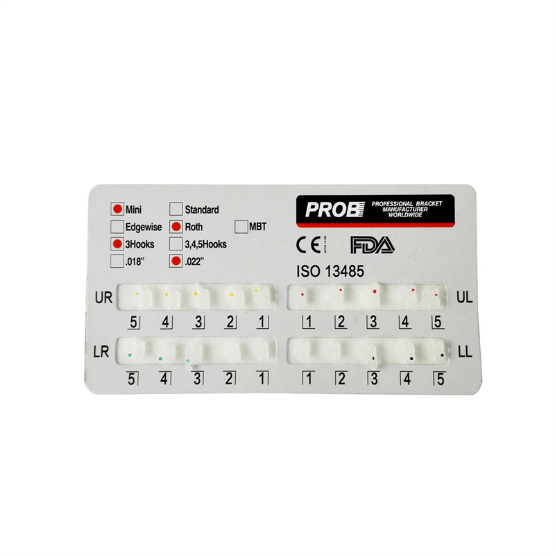 Dental PROB Orthodontic Ceramic Brackets