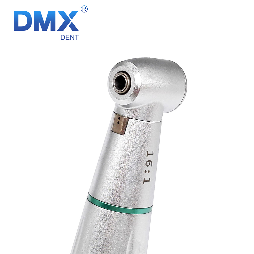 DMXDENT Dental 1:1 /4:1/16:1 Reduction Contra Angle Handpiece Push Button