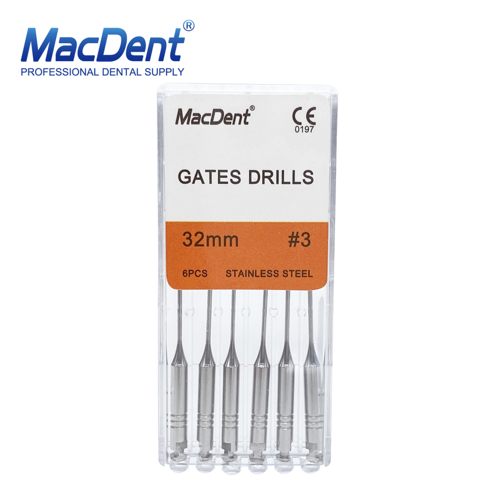 Macdent Gates Drill Dental Endodontic Root Canal Files 28mm/32mm