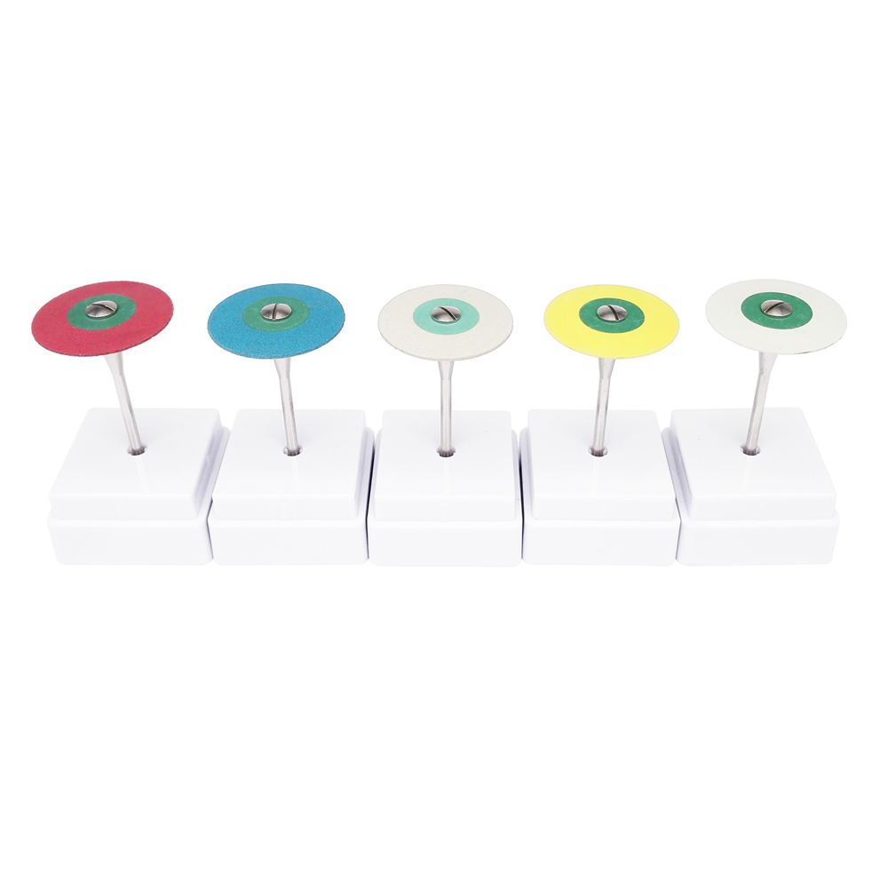 Dental Rubber Diamond Polisher Wheel Disc HP for Porcelain/Zirconia